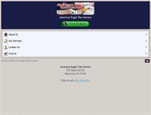 Tablet Screenshot of americaneagletree.net